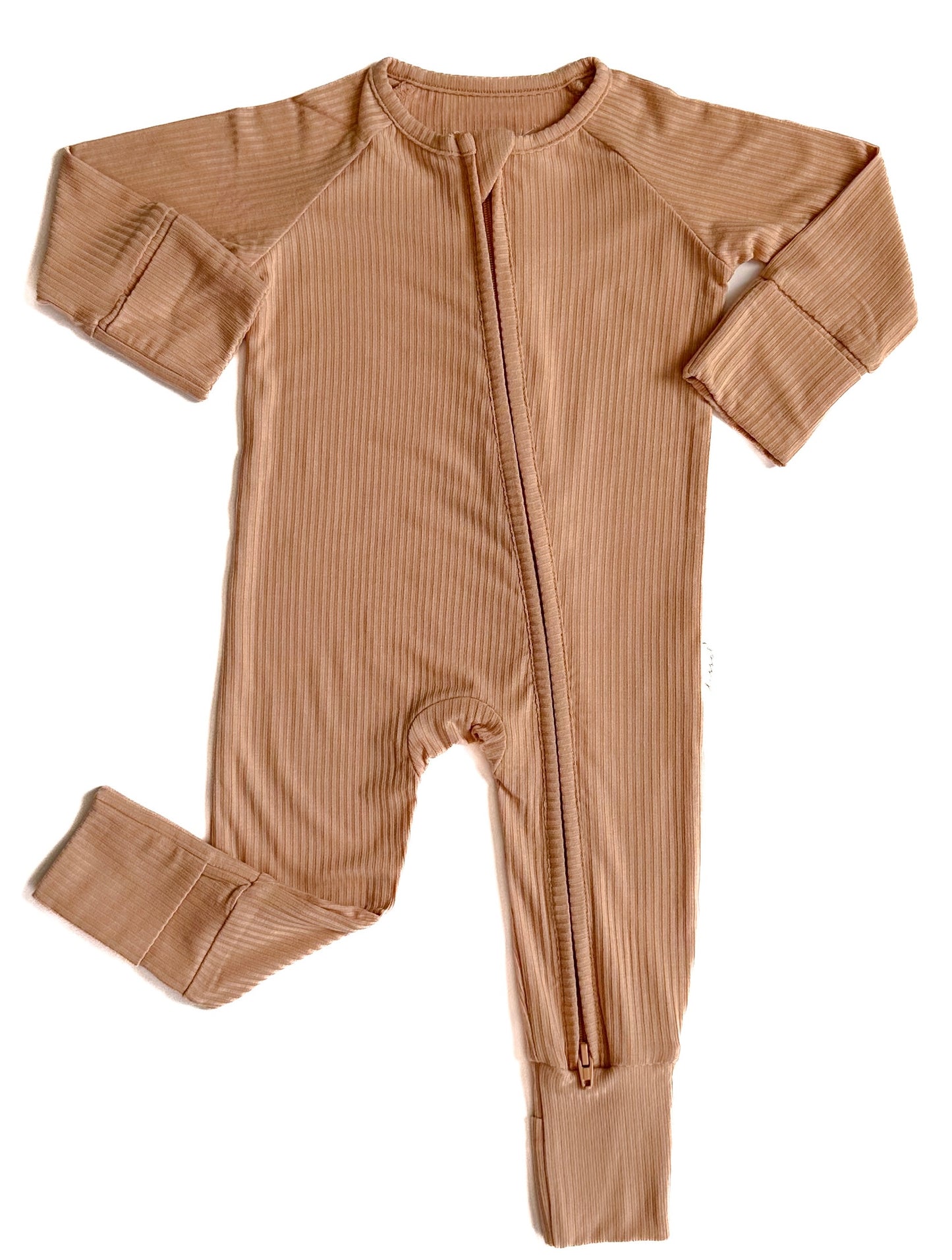 Unisex Sandy Beach Bamboo Fold-Over Feet Zip Sleeper